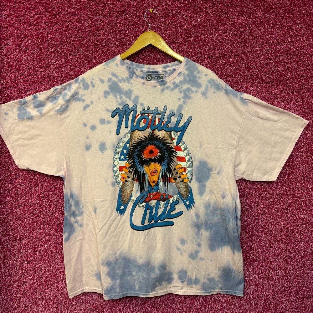 Motley Crue Dr Feel Good Tie dye tshirt size 3XL